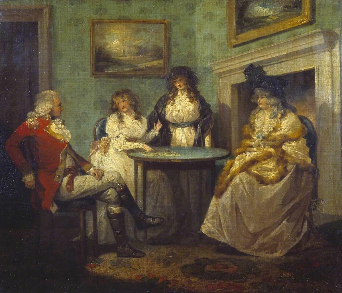 La veggente - National Gallery, Londra